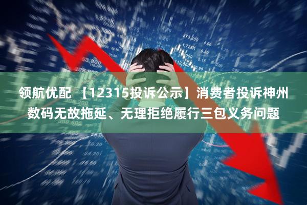 领航优配 【12315投诉公示】消费者投诉神州数码无故拖延、无理拒绝履行三包义务问题